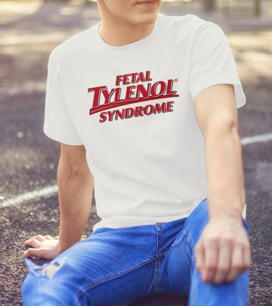 Fetal Tylenol Syndrome Logo T-Shirt