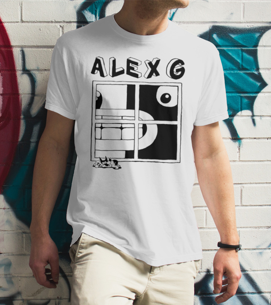 Alex G Concert Tour Music Window Design T-Shirt