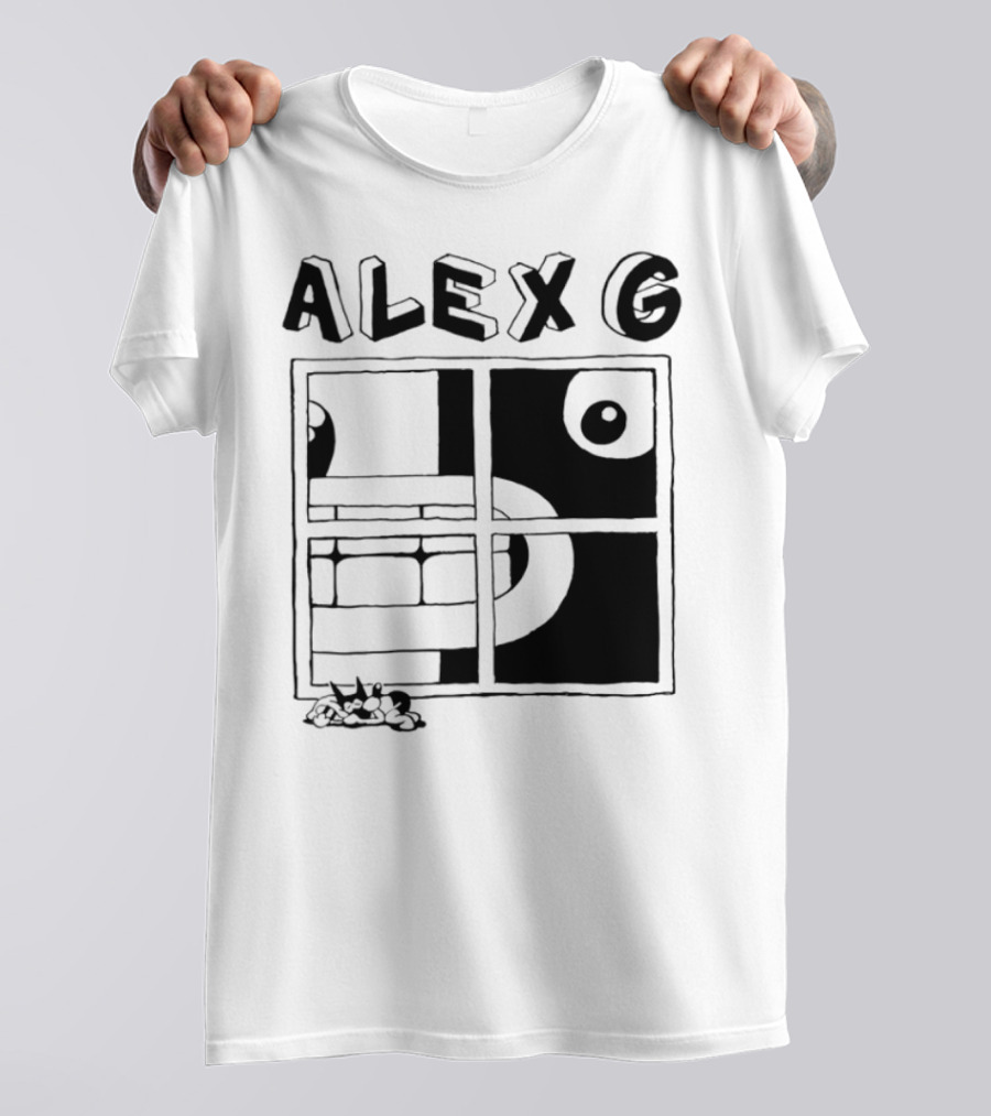 Alex G Concert Tour Music Window Design T-Shirt