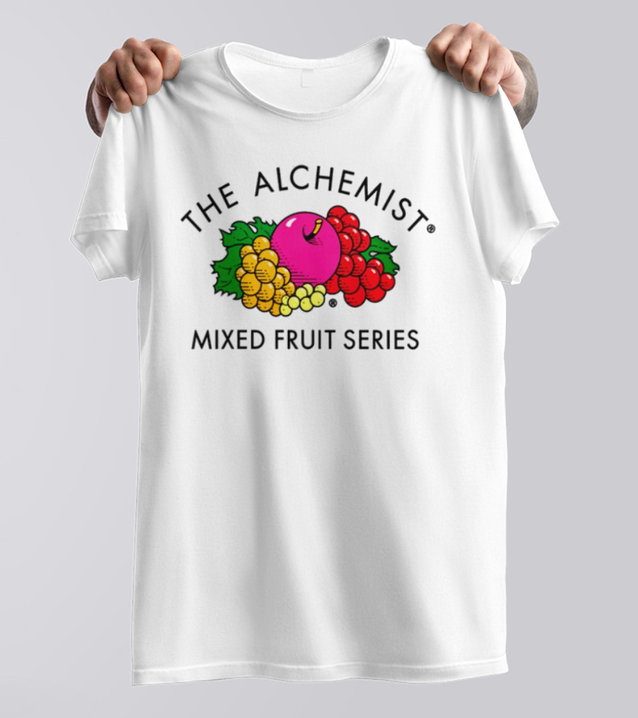 The Alchemist Limited Edition Mixed Fruit Pink Yellow Red Grapes Series T-Shirt