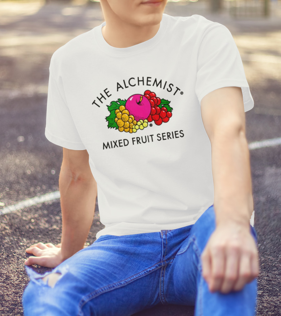 The Alchemist Limited Edition Mixed Fruit Pink Yellow Red Grapes Series T-Shirt