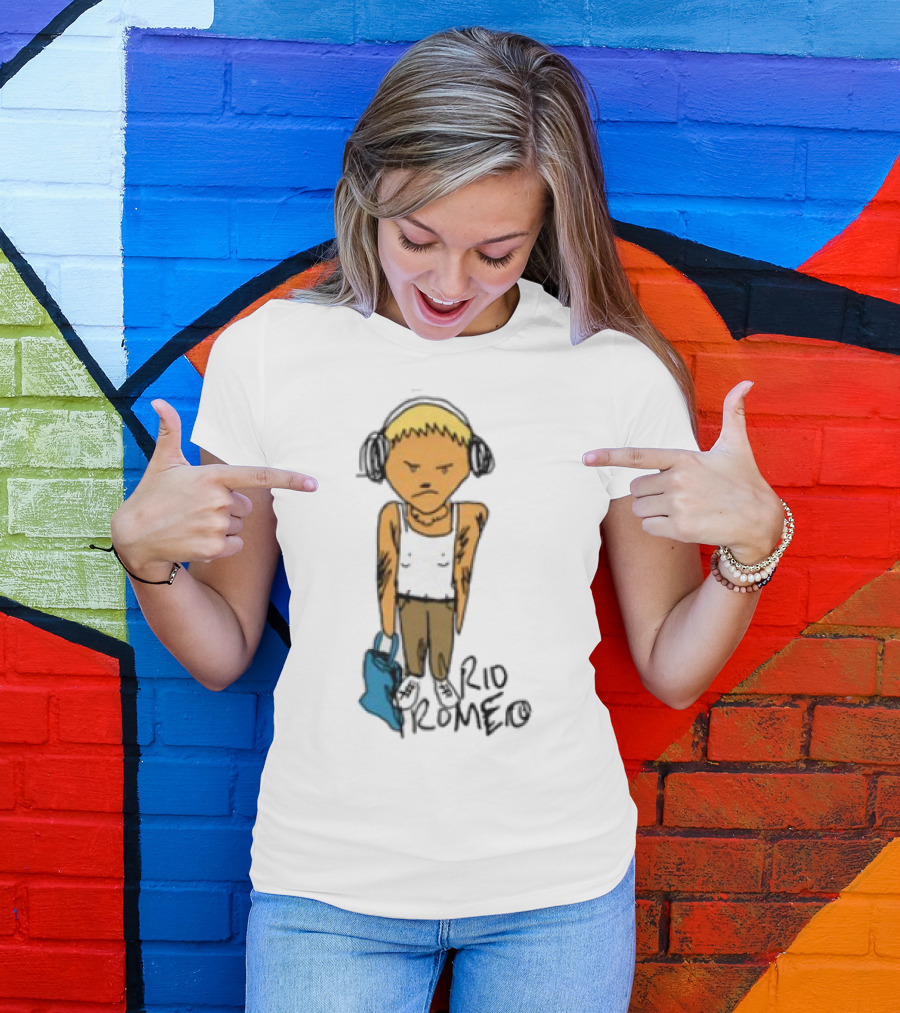 Rio Romeo Cartoon Character Blonde Blue Bag T-Shirt