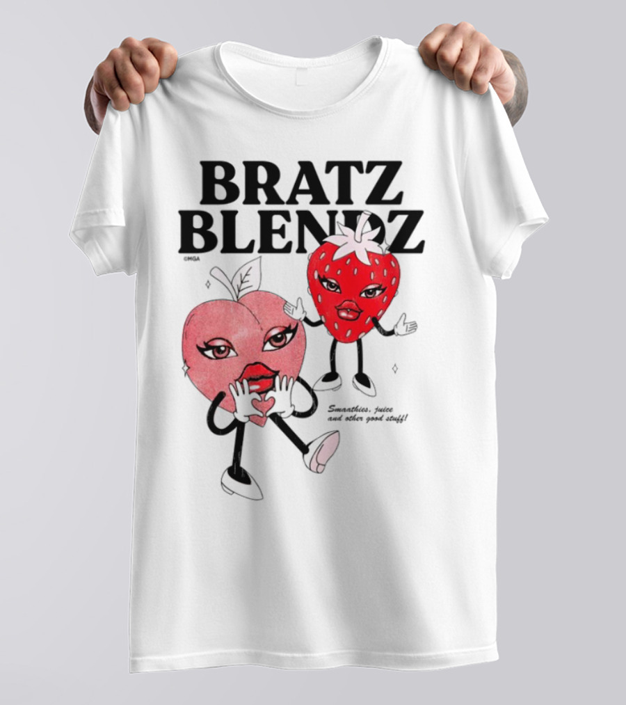 Sad Patron Stylin Bratz Blendz Fruit Characters T-Shirt