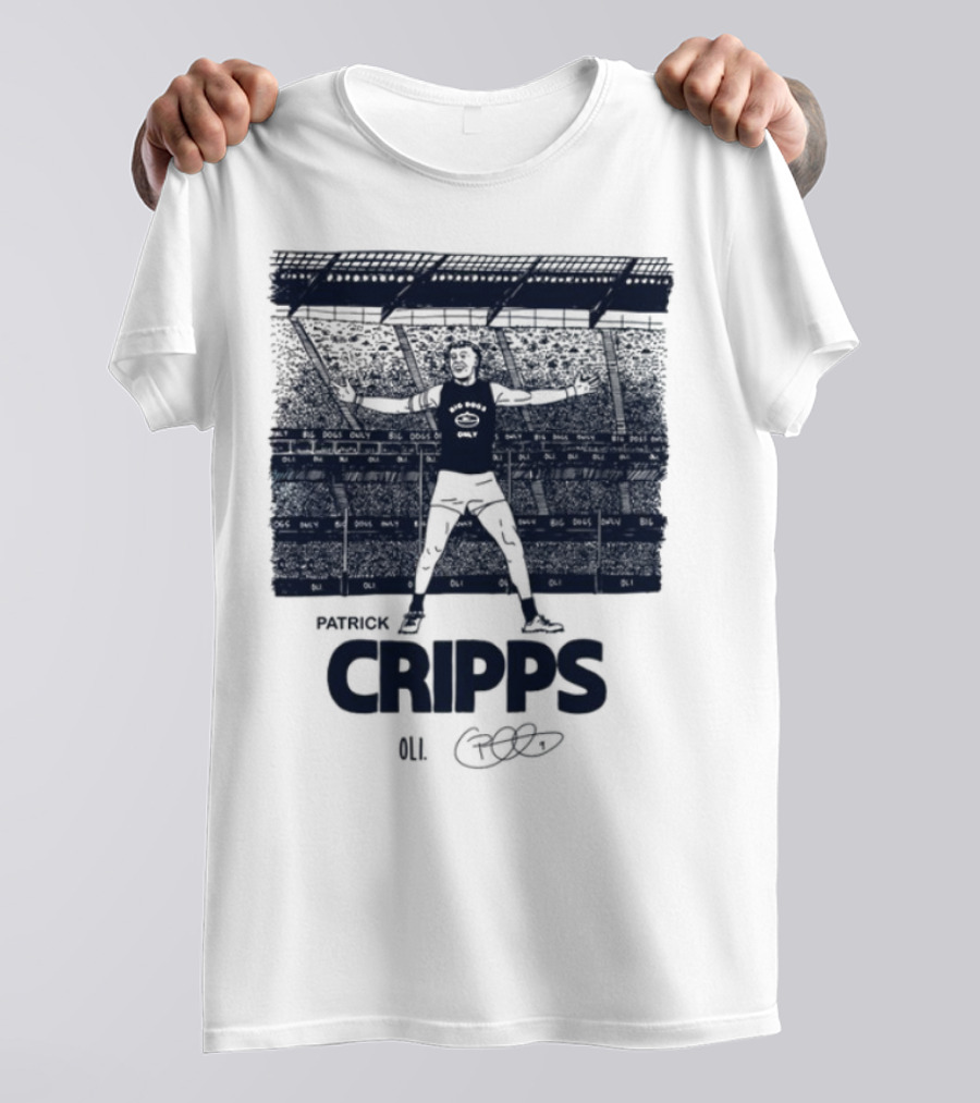Patrick Cripps AFL Football Star Oli Tribute T-Shirt