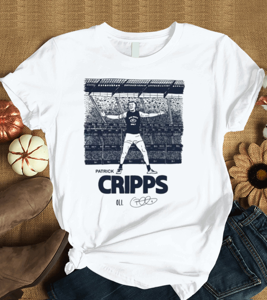 Patrick Cripps AFL Football Star Oli Tribute T-Shirt