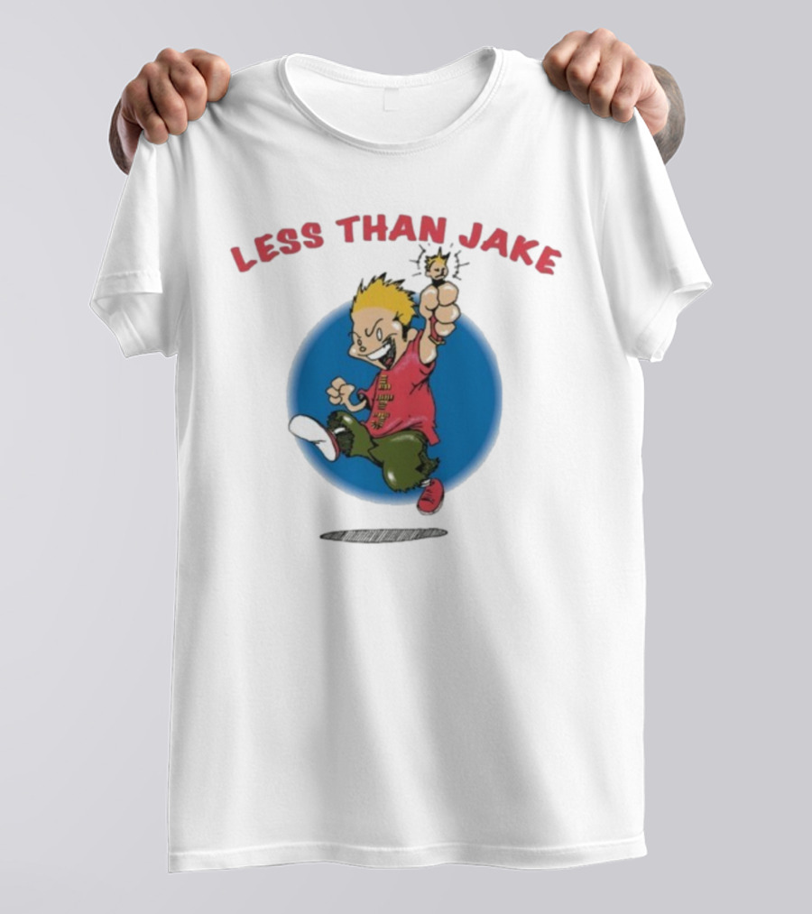 LESS THAN JAKE OG EVO PUNK ICON CHARACTER RARE VINTAGE STYLE T-Shirt