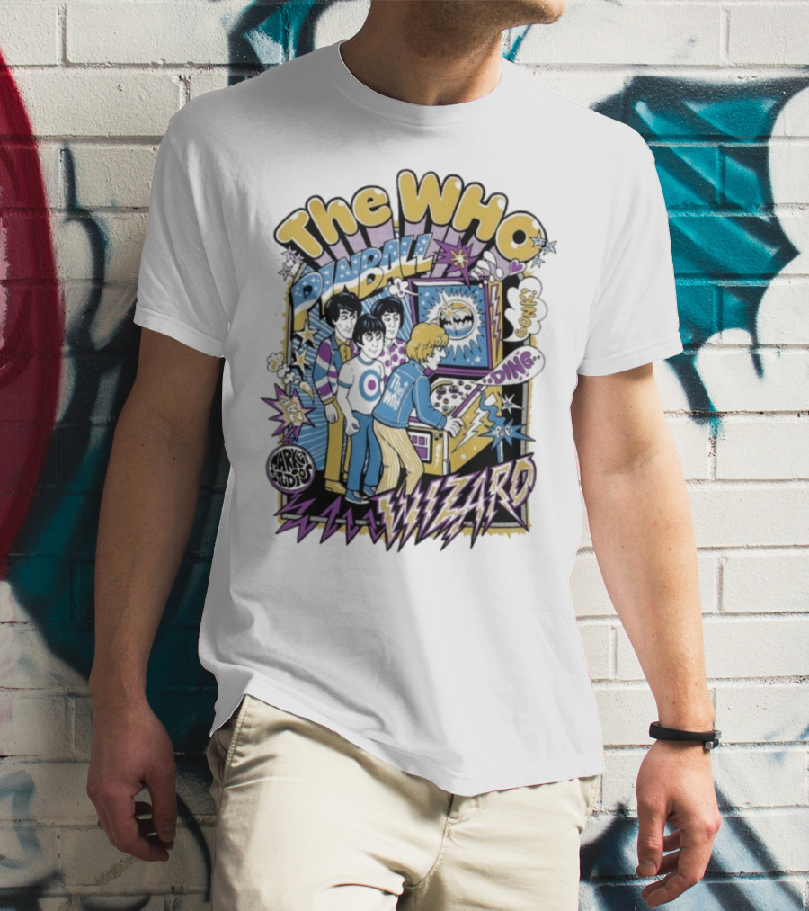 The Who Pinball Wizard Market Studios Collaboration T-Shirt