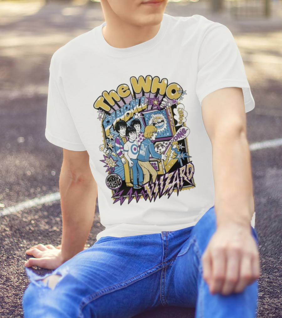 The Who Pinball Wizard Market Studios Collaboration T-Shirt