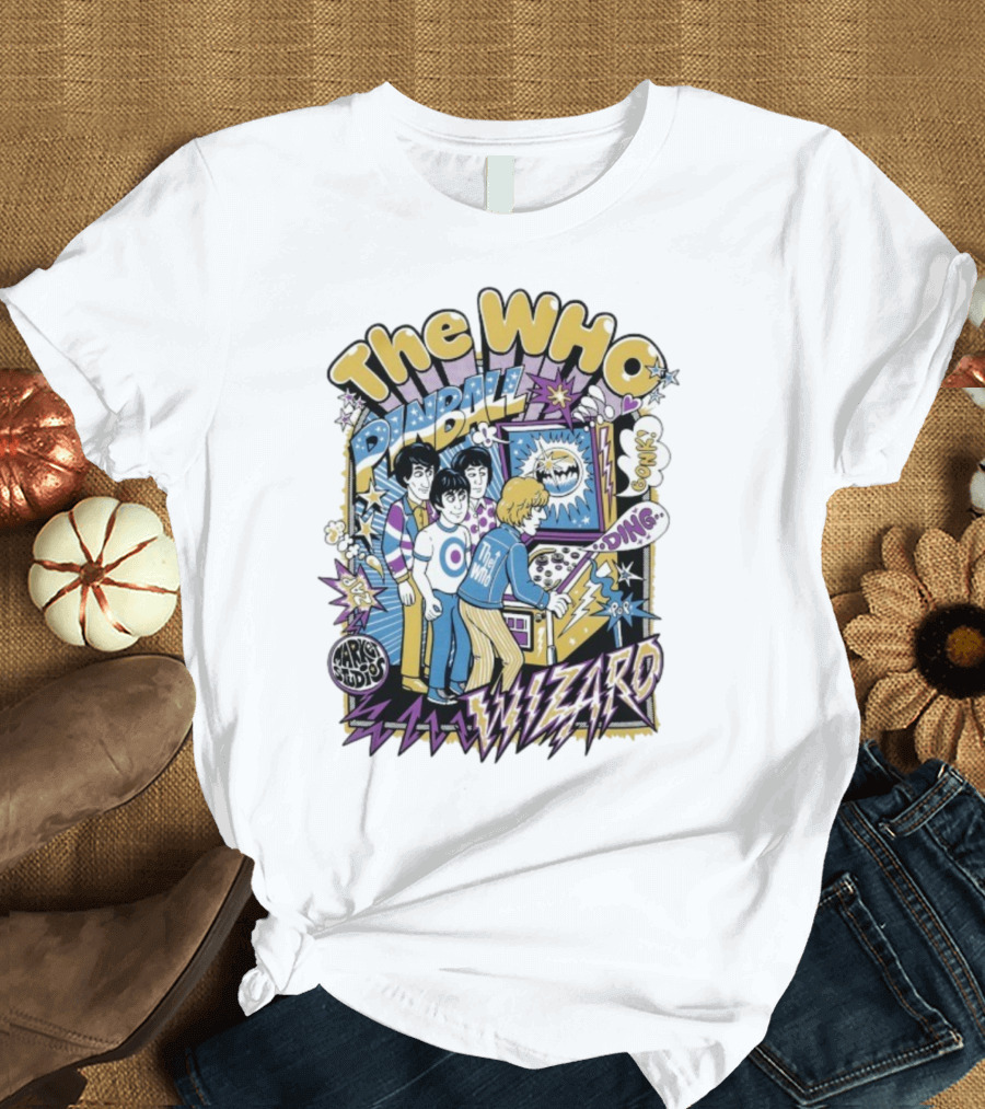 The Who Pinball Wizard Market Studios Collaboration T-Shirt