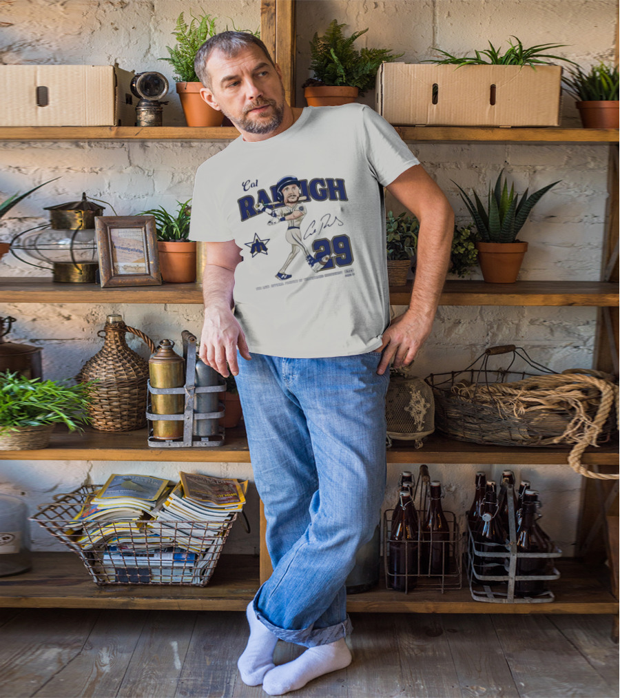 Cal Raleigh Seattle Mariners MVP Throwbacks Northwest Signature 2025 29 T-Shirt