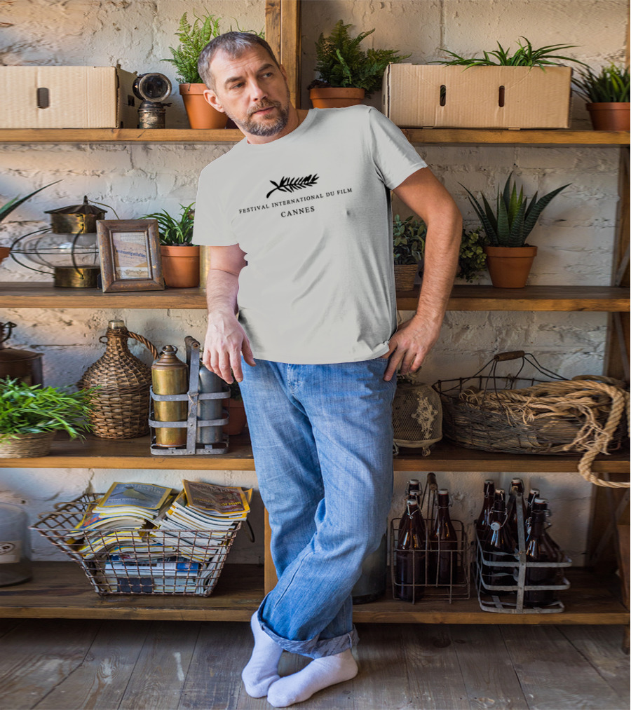 Festival International Du Film Cannes Palme D'Or Iconic Emblem Recognition T-Shirt