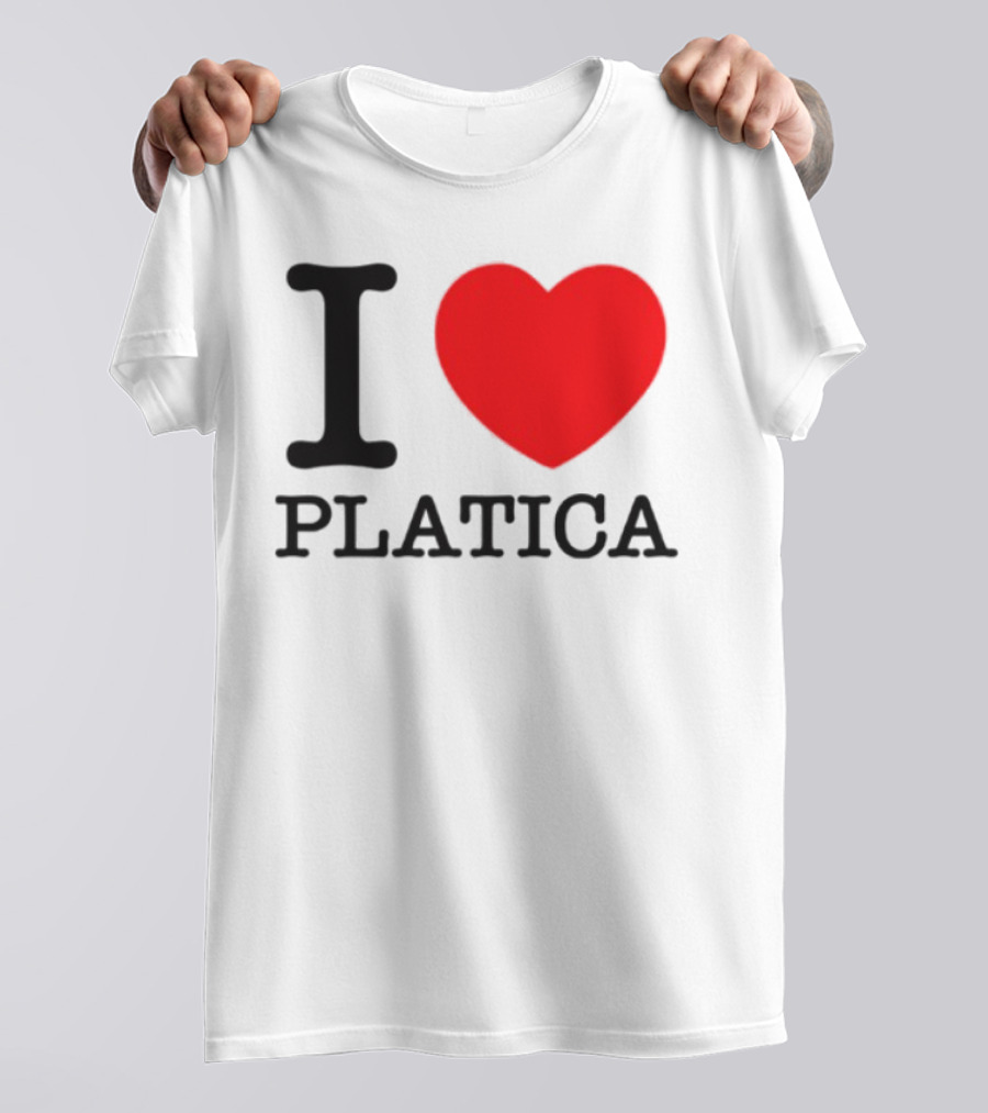 I Heart Platica Conversation Enthusiast T-Shirt