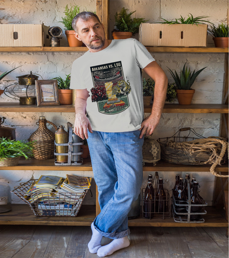 Arkansas Vs LSU November 15th 2025 Battle For The Boot T-Shirt