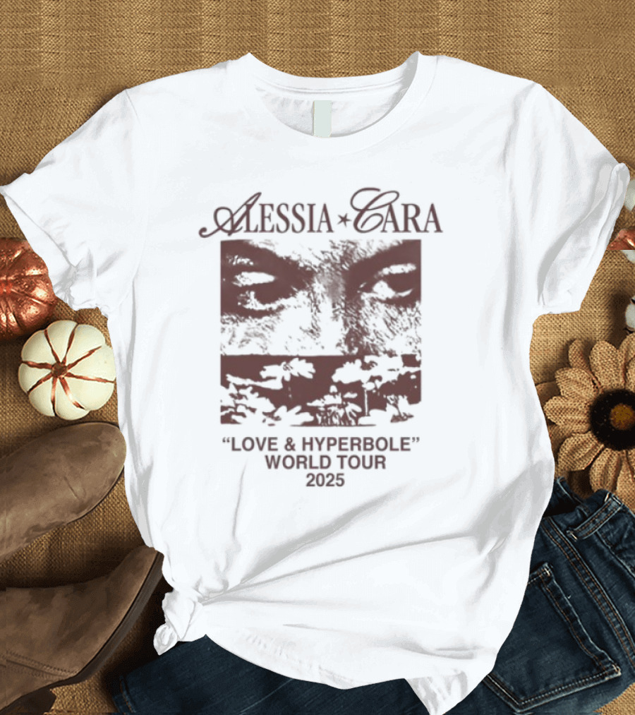 Alessia Cara Love & Hyperbole World Tour 2025 Limited Edition T-Shirt