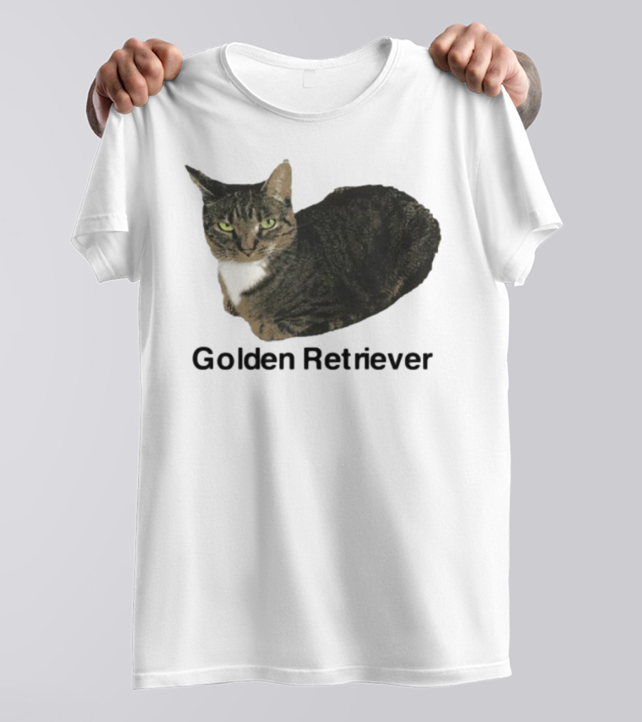 Henry Johnson Cat Humor Golden Retriever Caption T-Shirt