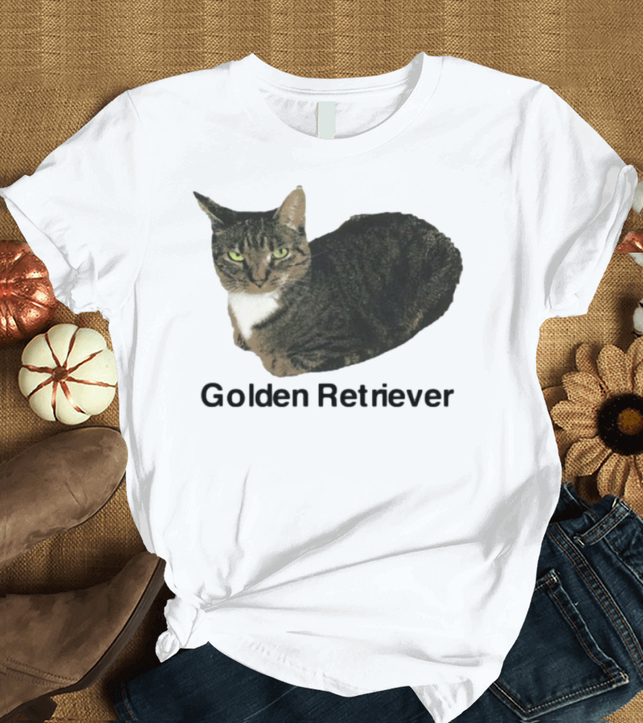 Henry Johnson Cat Humor Golden Retriever Caption T-Shirt