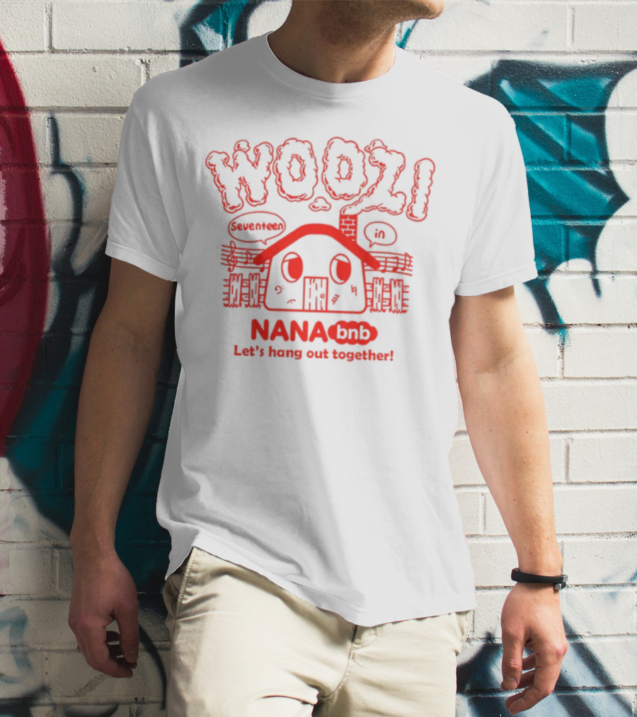 Woozi Sesame Bnb Nana Let's Hang Out Together T-Shirt