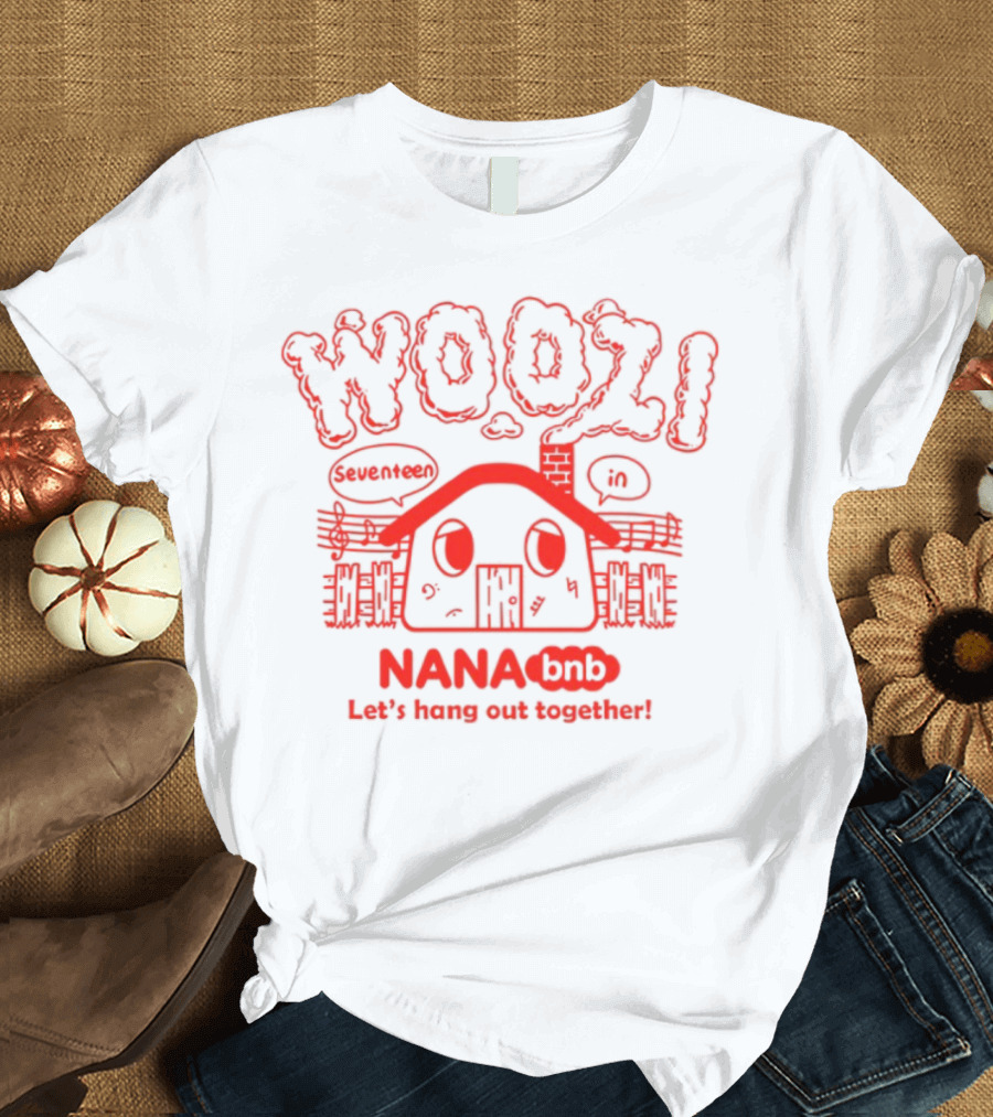 Woozi Sesame Bnb Nana Let's Hang Out Together T-Shirt