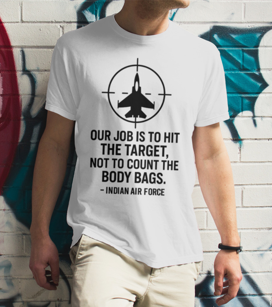 Our Job Is To Hit The Target Sniper The Punisher T-Shirt