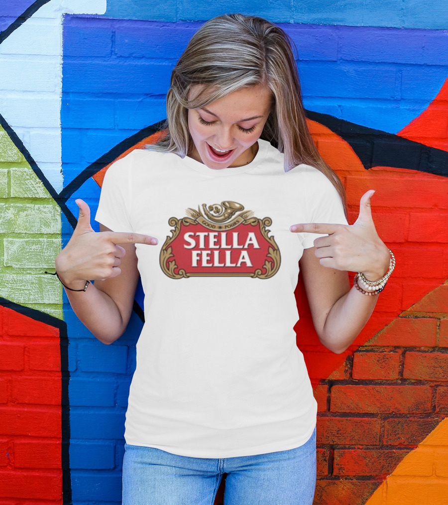 Good Fellas Stella Fella Horn Emblem T-Shirt