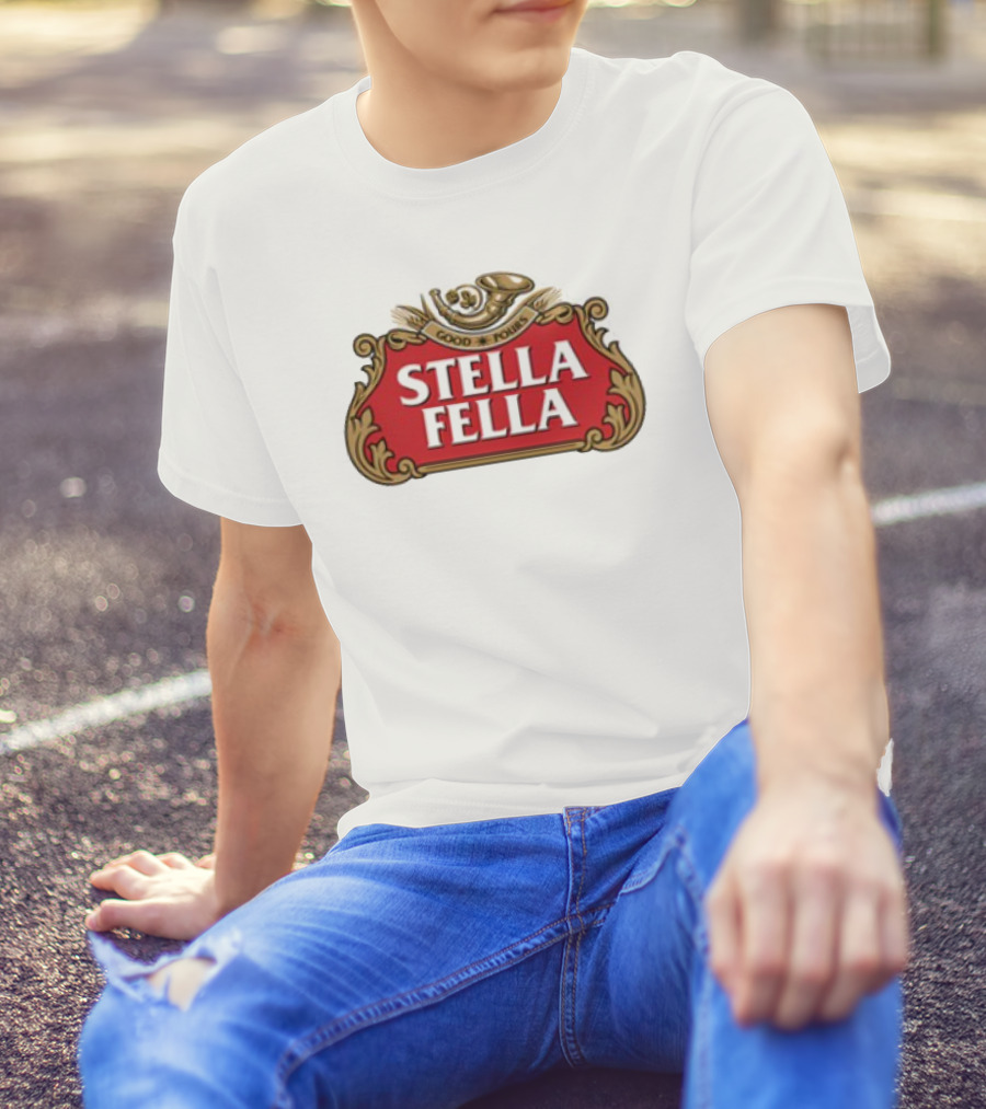 Good Fellas Stella Fella Horn Emblem T-Shirt