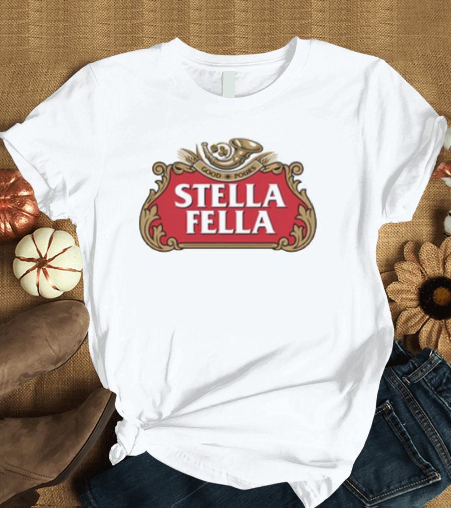 Good Fellas Stella Fella Horn Emblem T-Shirt