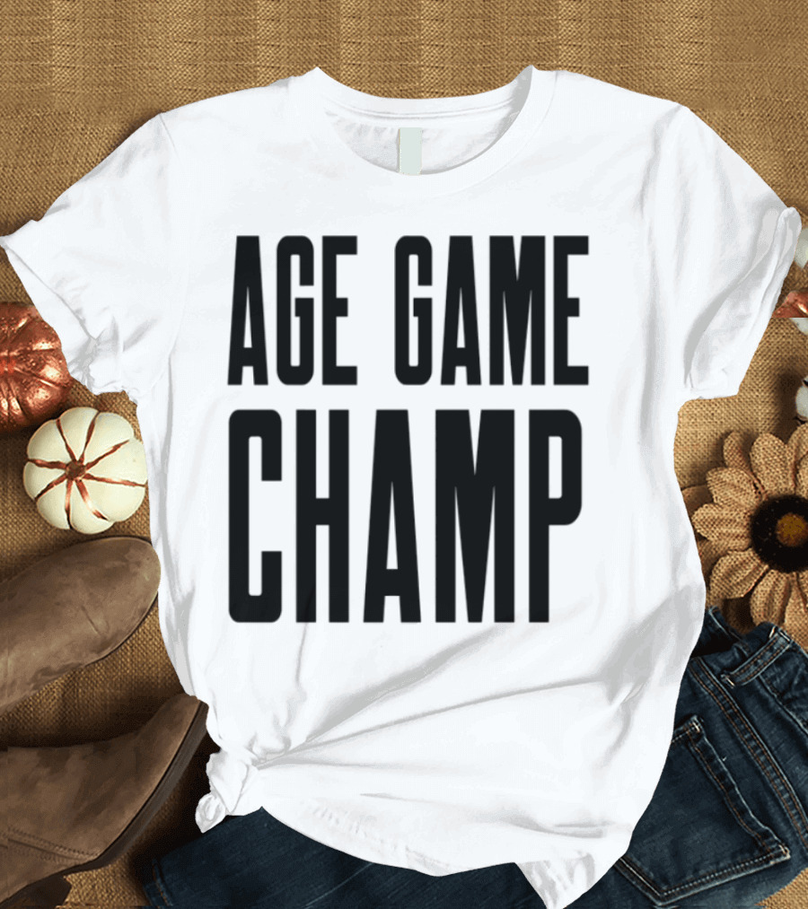 Age Video Game Controller Champ T-Shirt