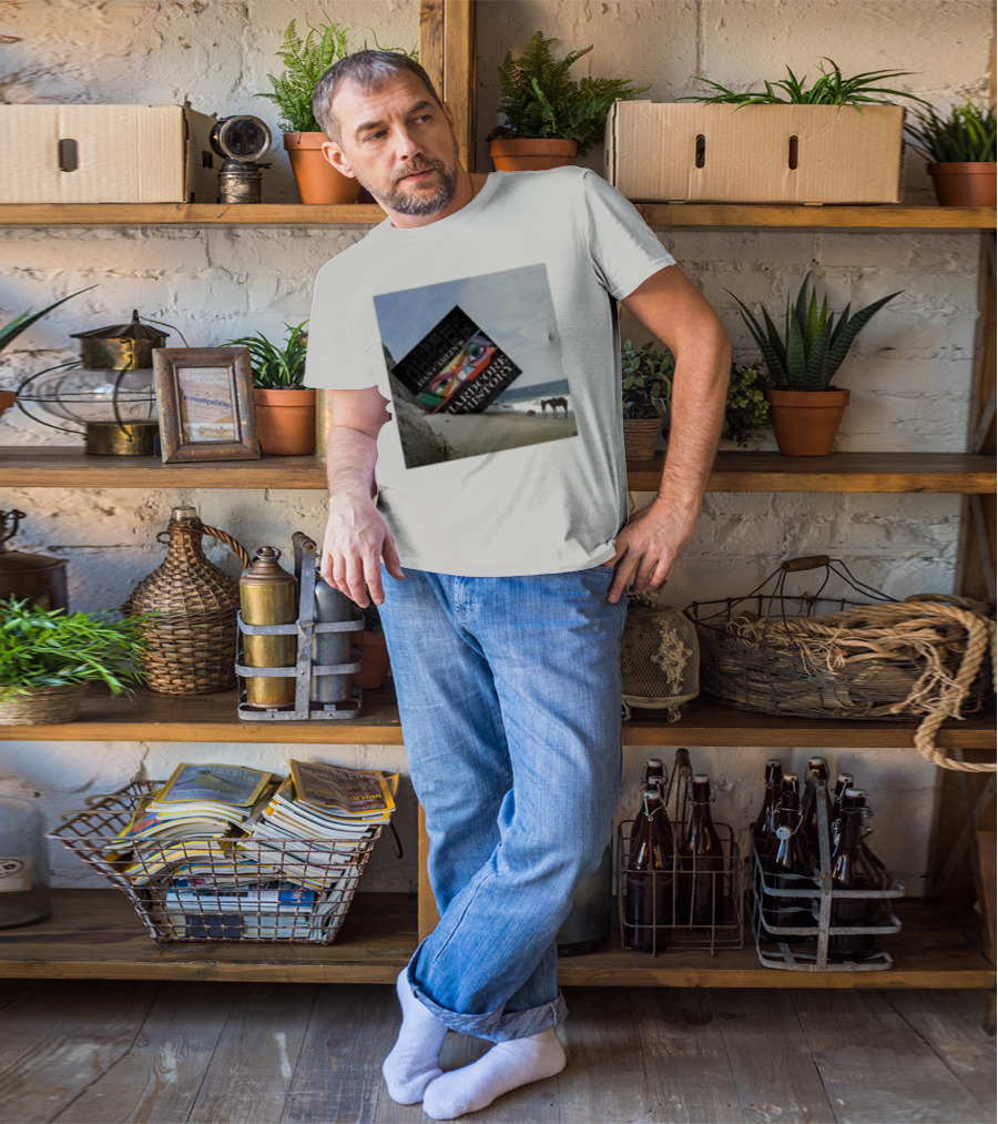 Dan Carlin Hardcore History Podcast Planet Of The Apes Beach Scene T-Shirt