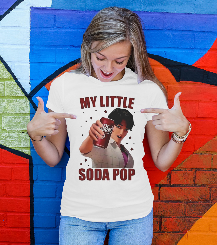 My Little Soda Pop Dr. Pepper Anime Character T-Shirt