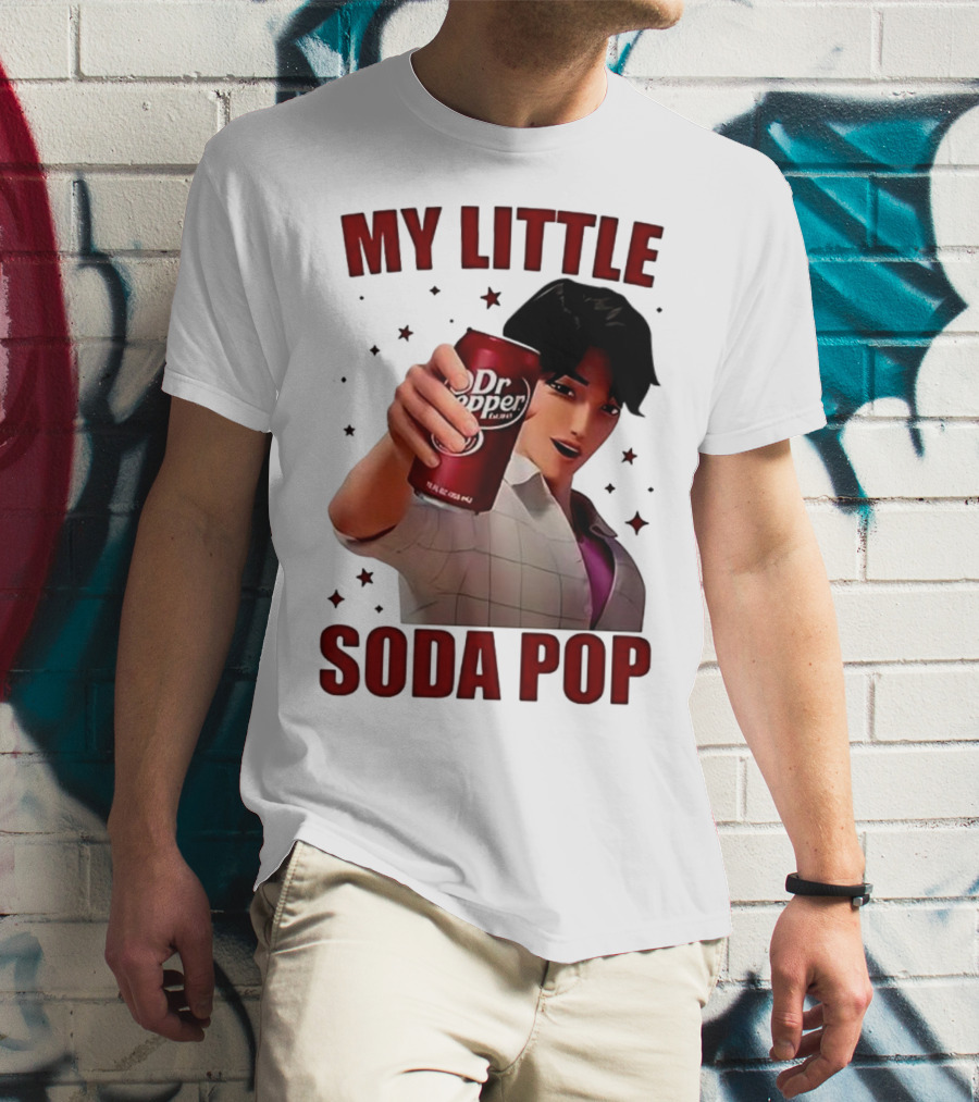 My Little Soda Pop Dr. Pepper Anime Character T-Shirt