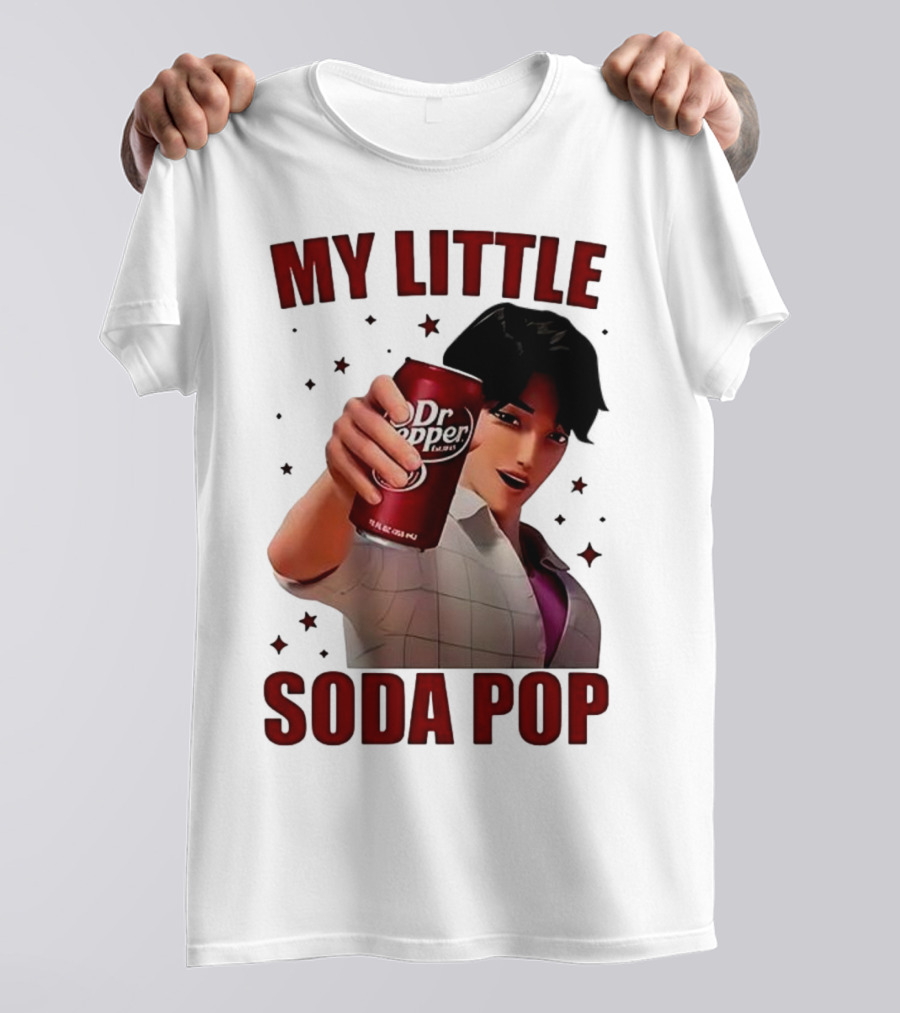 My Little Soda Pop Dr. Pepper Anime Character T-Shirt
