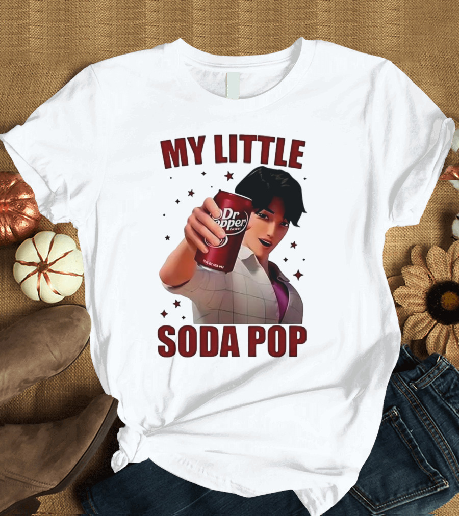My Little Soda Pop Dr. Pepper Anime Character T-Shirt