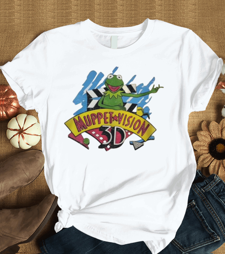 Muppet Vision 3D Kermit The Frog Disney Attraction Experience T-Shirt
