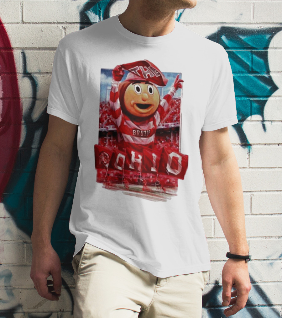 Ohio State Buckeyes Brutus Mascot At Ohio Stadium Event T-Shirt