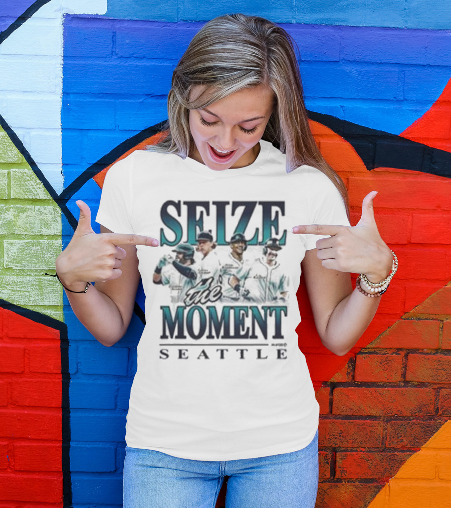 Seize The Moment Seattle Mariners Players T-Shirt