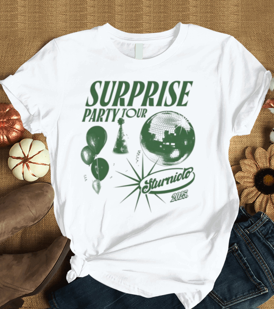 Surprise Party Tour Sturniolo Vibes Balloons And Disco Theme T-Shirt
