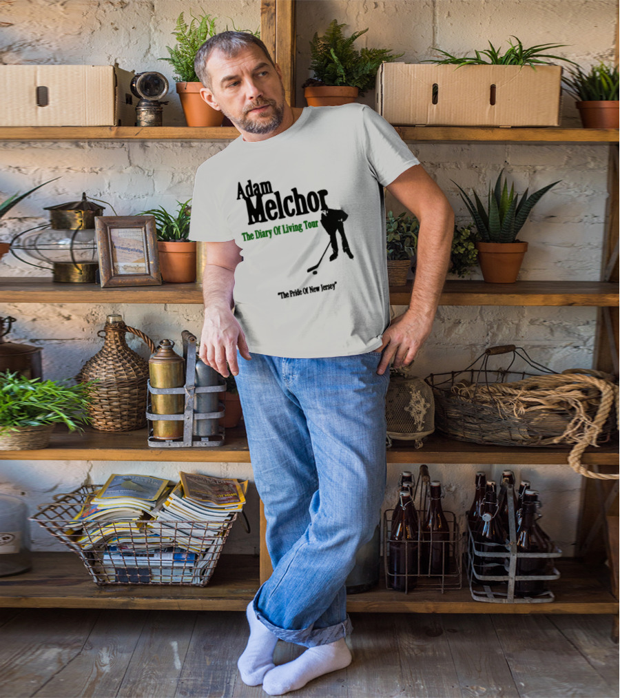 The Diary Of Living Tour New Jersey Pride Inspired By Bruce Springsteen’s Hometown And Music Journey T-Shirt