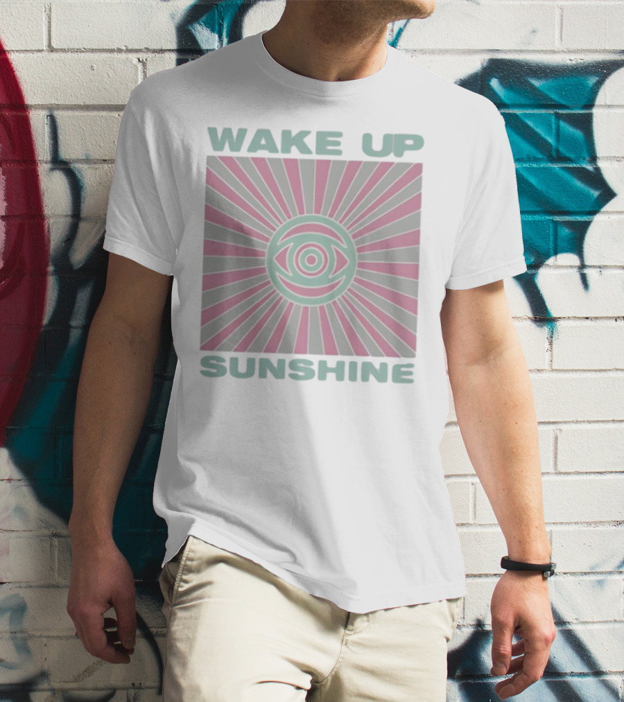 All Time Low Wake Up Sunshine Eye Rays T-Shirt