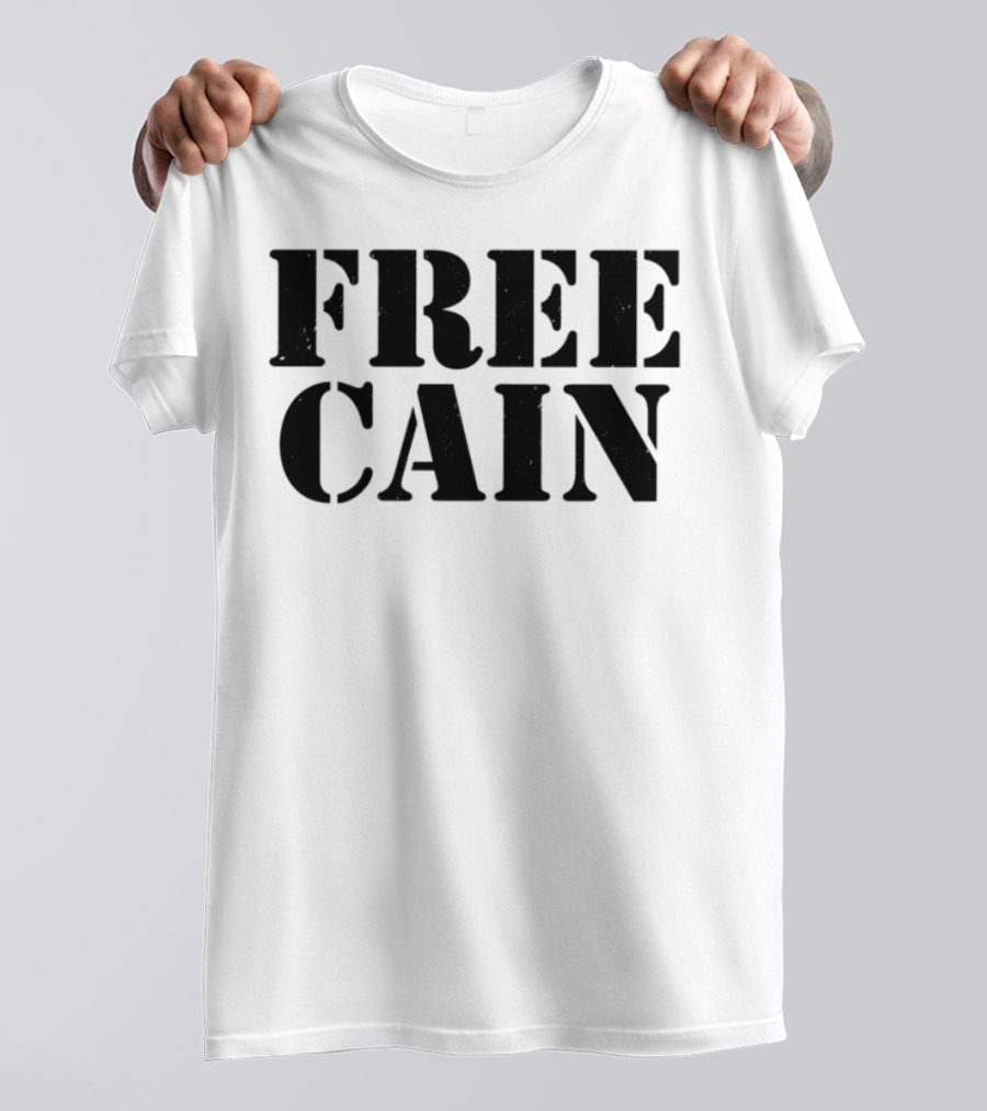 Gerald Meerschaert Free Cain UFC Fighter Advocacy T-Shirt
