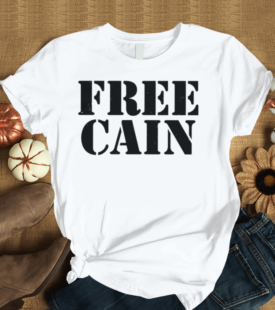 Gerald Meerschaert Free Cain UFC Fighter Advocacy T-Shirt