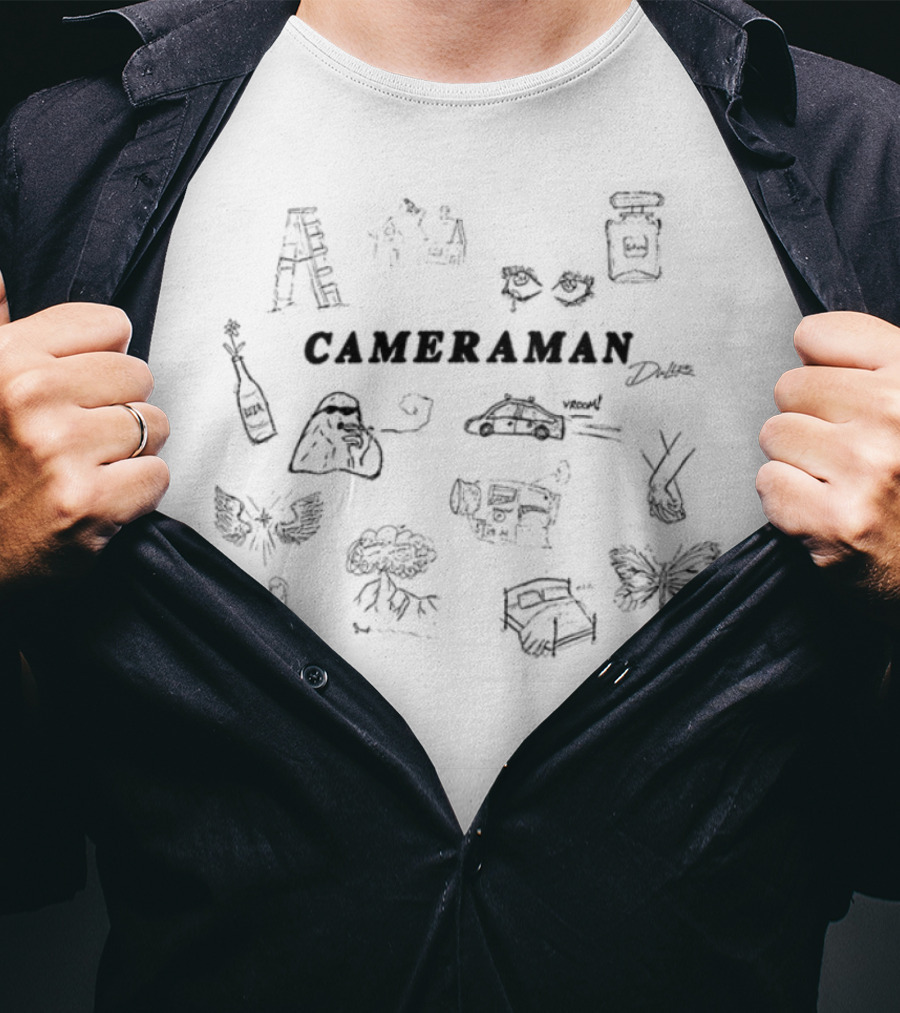 Dwllrs Cameraman Symbols T-Shirt