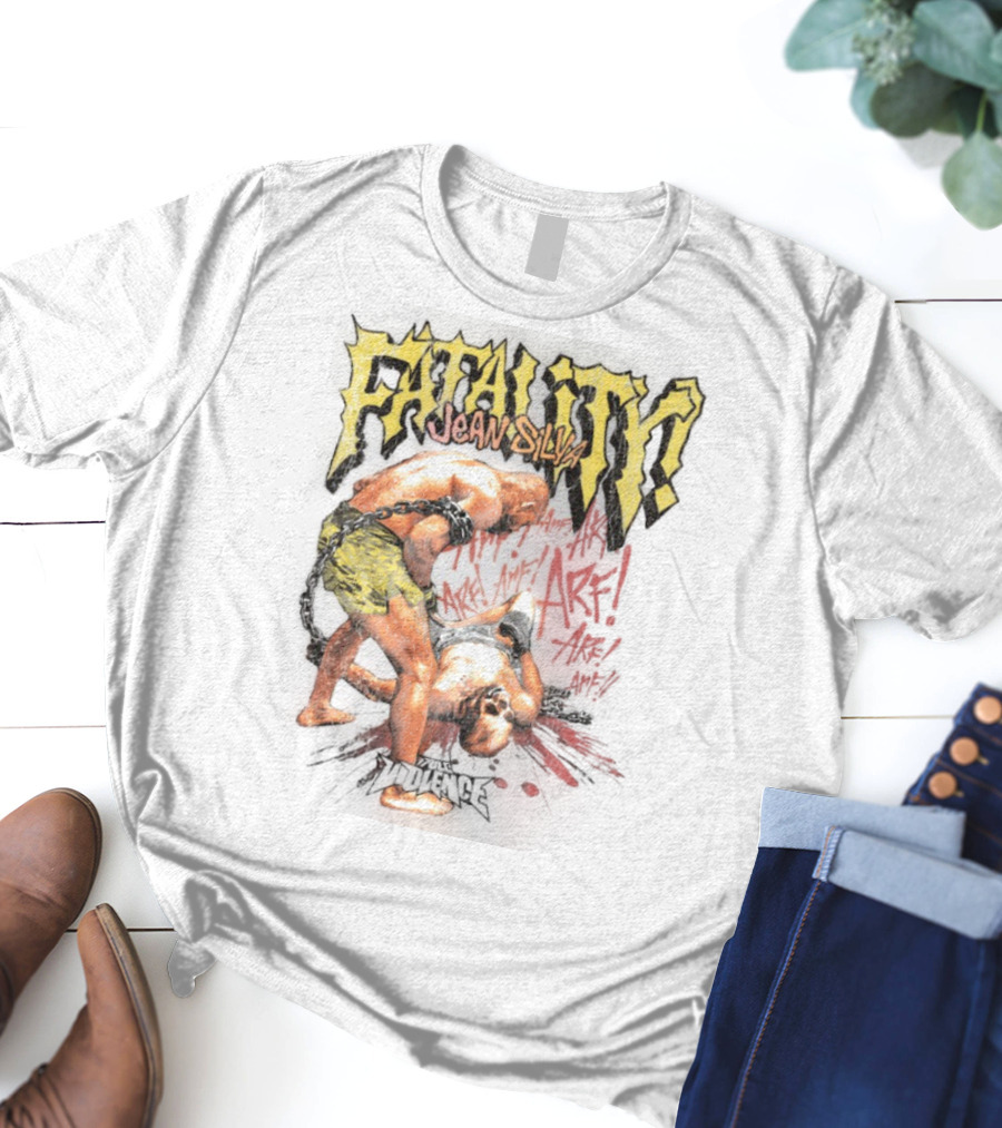 Fatality Jean Silva MMA Knockout Fight Scene T-Shirt