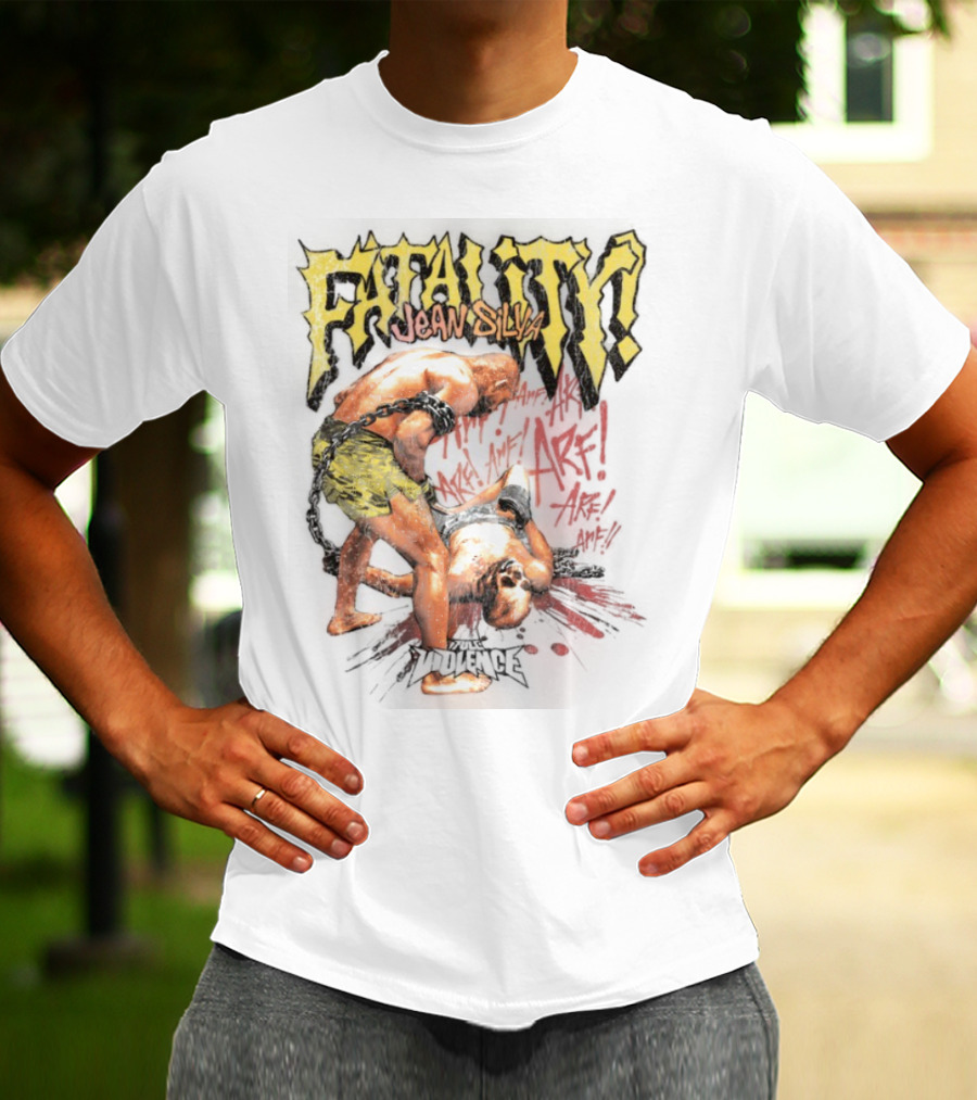 Fatality Jean Silva MMA Knockout Fight Scene T-Shirt