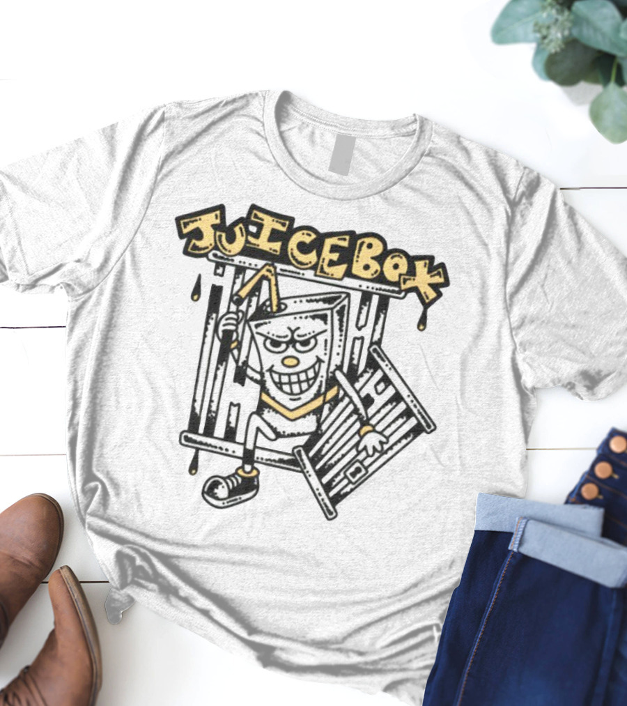 Juicebox Escape Character With Paintbrush And Frame T-Shirt