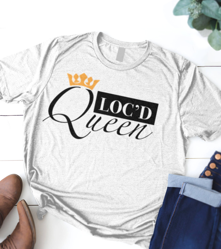 Kendra Kenshay Loc'd Queen Crown Icon T-Shirt