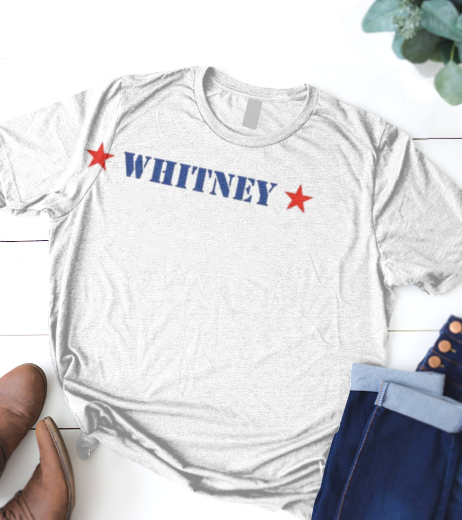 Shaboozey Whitney Vintage Stars Design T-Shirt