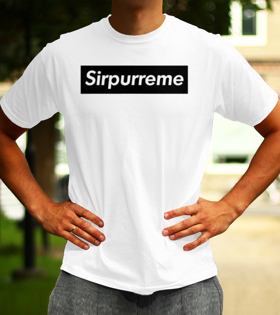 Sir Purr Sirpurreme Icon Sports Crossover T-Shirt