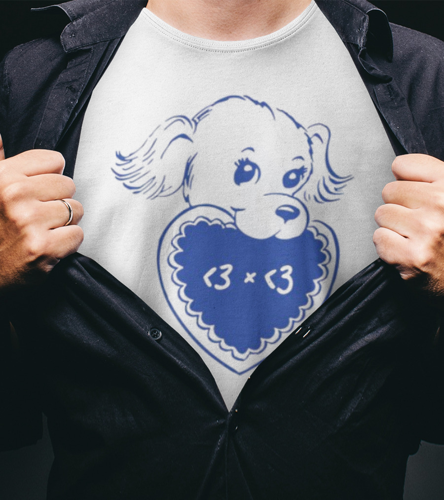 Joe Jonas Puppy Heart Love Multiplication T-Shirt