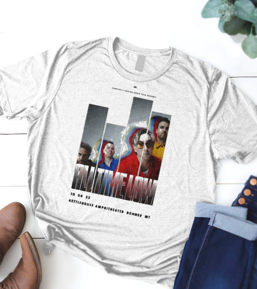 All Time Low Live 10.4.2025 KettleHouse Amphitheater Bonner MT T-Shirt