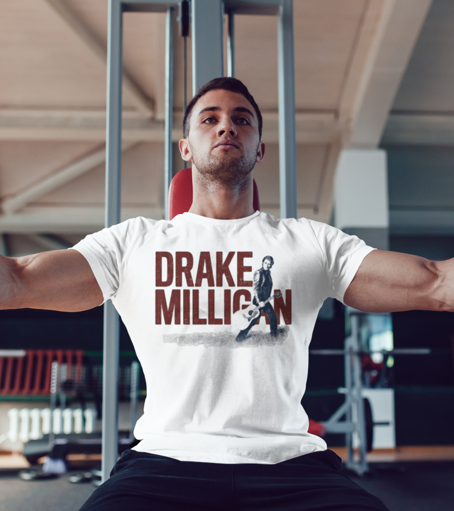 Drake Milligan Silver Guitar Photo Edition T-Shirt